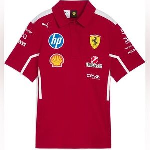 PUMA Men's Scuderia Ferrari Team Polo Shirt